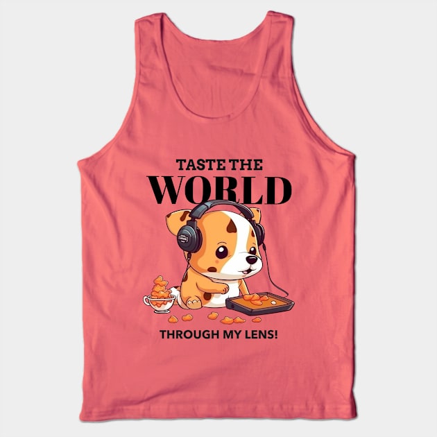 Food bloggers help you taste worlds Tank Top by Hermit-Appeal